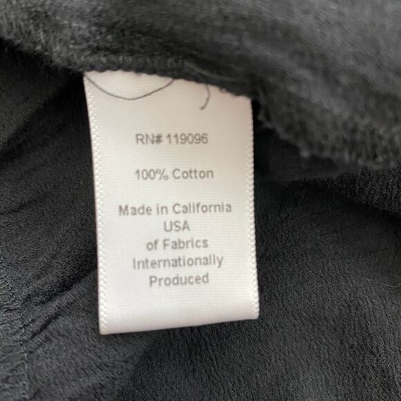 Nightcap Black Off Shoulder Maxi Dress Embroidered Size 1 = XS Bohemian,Coquette - Picture 6 of 6